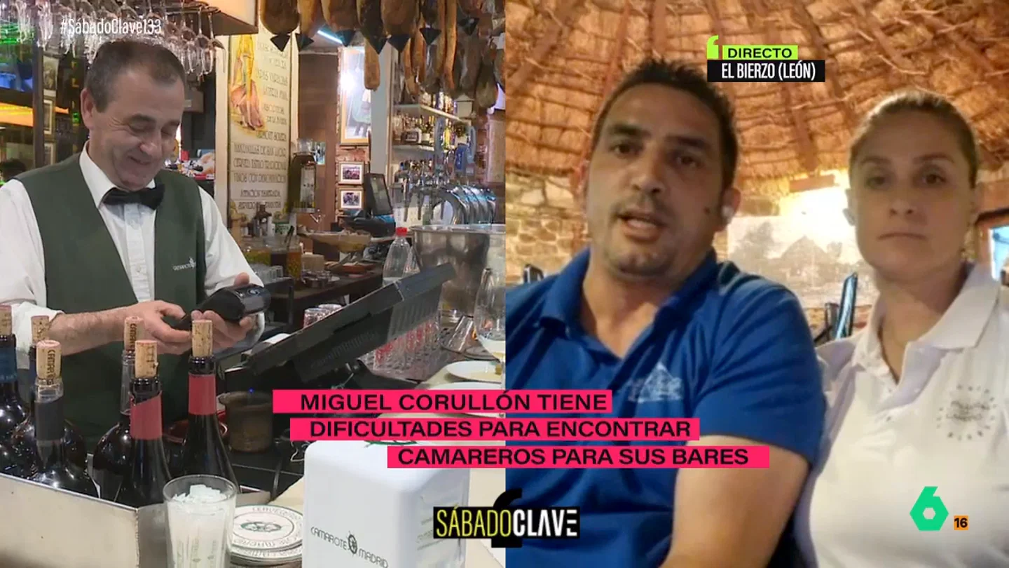 SÁBADO CLAVE - NO ENCUENTRA CAMAREROS SÁBADO CLAVE - NO ENCUENTRA CAMAREROS