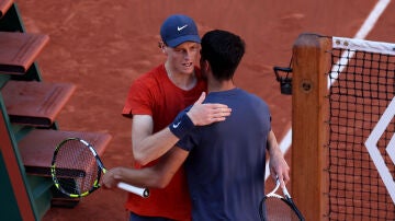 Jannik Sinner y Carlos Alcaraz