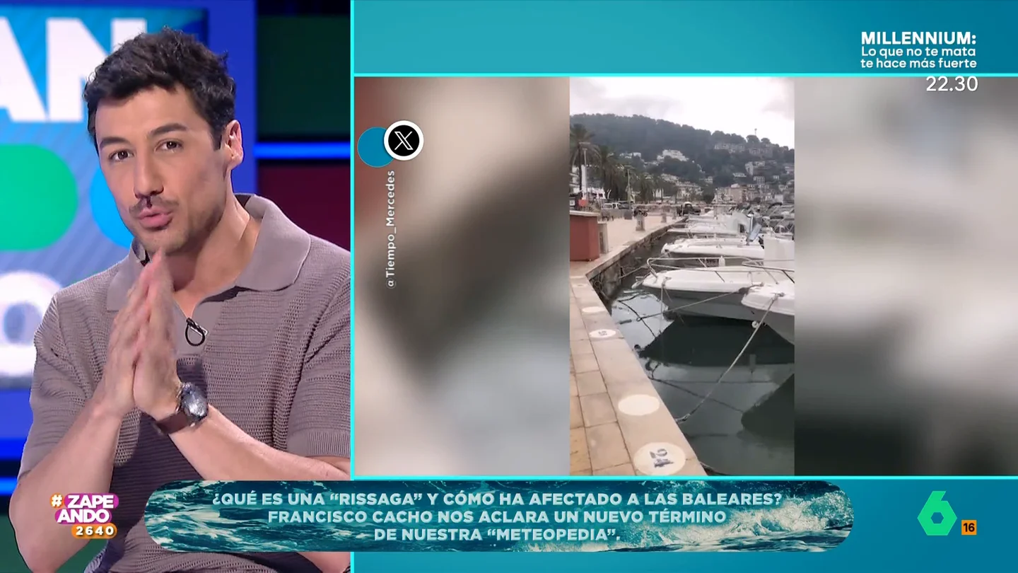Francisco Cacho explica qué es la 'rissaga' y cómo afecta a las Islas Baleares Francisco Cacho explica qué es la 'rissaga' y cómo afecta a las Islas Baleares