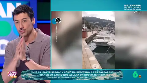 Francisco Cacho explica qué es la 'rissaga' y cómo afecta a las Islas Baleares