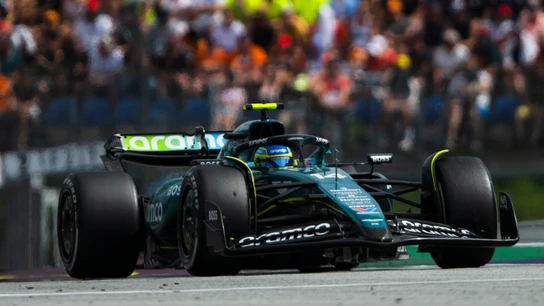 Fernando Alonso, en el AMR24 Fernando Alonso, en el AMR24