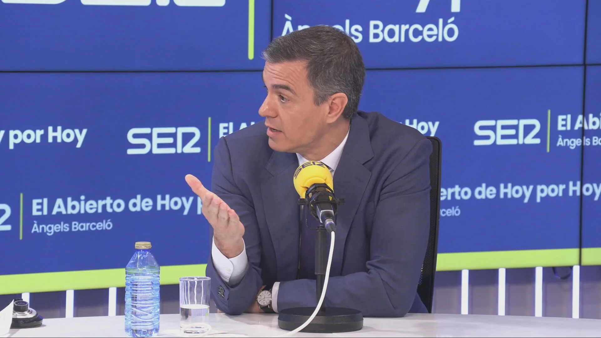 El presidente del Gobierno, Pedro Sánchez