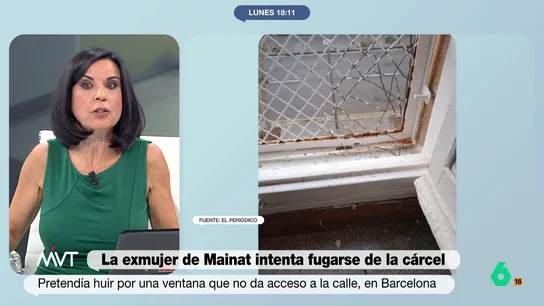 Beatriz de Vicente, tras el intento de fuga de la exmujer de Mainat "Sin duda le van a abrir un expediente sancionador que le va a complicar cualquier posibilidad de acceso a permisos o beneficios penitenciarios", afirma en este vídeo Beatriz de Vicente sobre Angela Dobrowolski tras su intento de fuga.