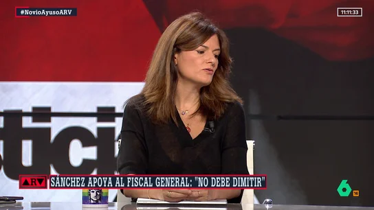 Pilar Gómez, sobre el Fiscal General del Estado Pilar Gómez, sobre el Fiscal General del Estado