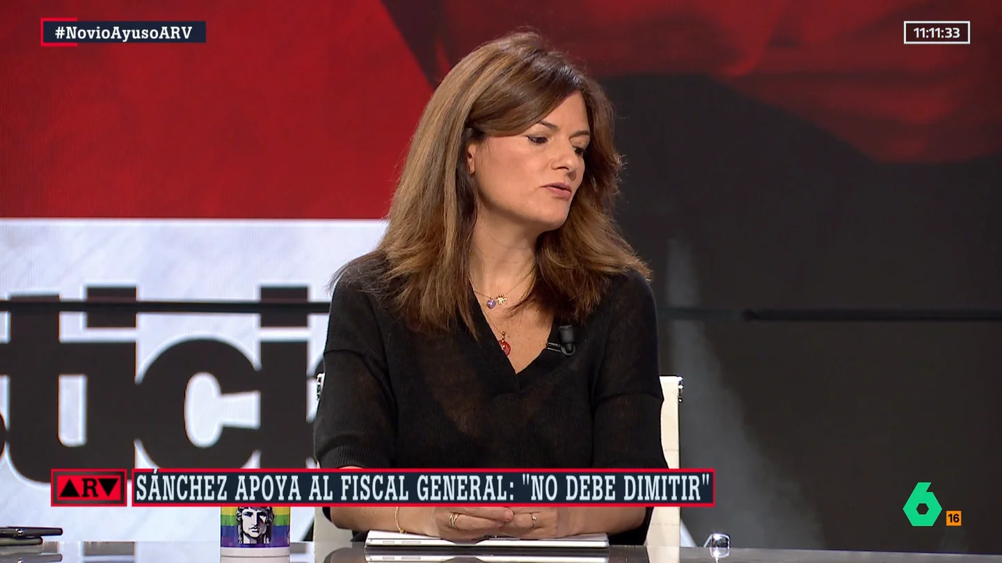 Pilar Gómez, sobre el Fiscal General del Estado Pilar Gómez, sobre el Fiscal General del Estado
