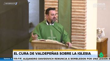 El cura de Valdepeñas critica a la Iglesia y la compara con un adolescente: "Está dormida"