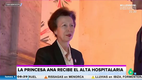 después de su ingreso por un traumatismo y heridas leves tras el accidente que sufrió en después de su ingreso por un traumatismo y heridas leves tras el accidente que sufrió en