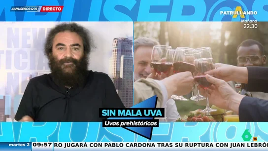 La reacción de El Sevilla a la noticia que revela que bebemos vino gracias a la extinción de los dinosaurios La reacción de El Sevilla a la noticia que revela que bebemos vino gracias a la extinción de los dinosaurios