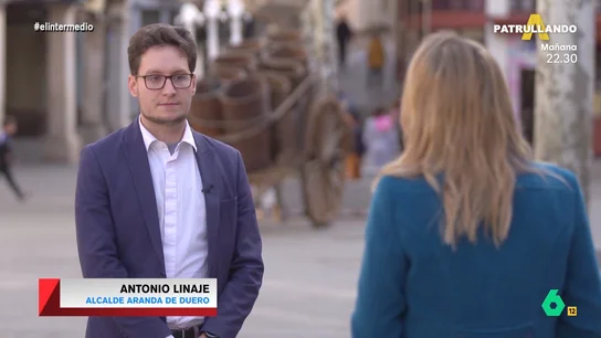 Antonio Linaje, alcalde de Aranda de Duero, ante la falta de líneas ferroviarias: "Una ciudad que no tenga buena conexión está fuera" Antonio Linaje, alcalde de Aranda de Duero, ante la falta de líneas ferroviarias: "Una ciudad que no tenga buena conexión está fuera"