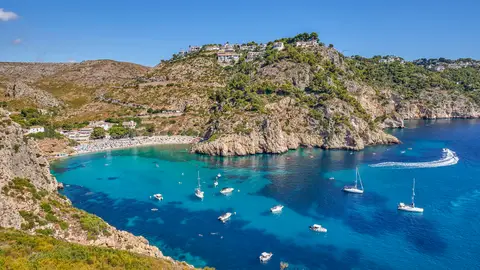 Cala Granadella, en Jávea Cala Granadella, en Jávea