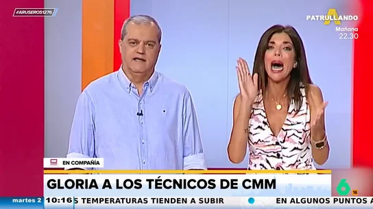 Gloria Santoro, a los técnicos de su programa: "A mí arregladme el programa que es donde salgo" Gloria Santoro, a los técnicos de su programa: "A mí arregladme el programa que es donde salgo"