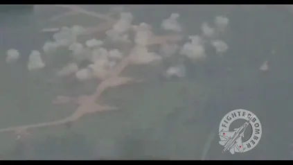 Así ha destruido Rusia varios aviones ucranianos en la base ucraniana de Myhrgorod 