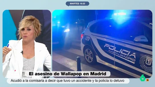 Cristina Pardo reflexiona sobre el 'crimen de Wallapop' Cristina Pardo pregunta en este vídeo al inspector de policía José María Benito por el conocido como el 'crimen de Wallapop', donde un joven murió tras ser atropellado contra una farola tras discutir con el presunto asesino por la venta de un móvil.
