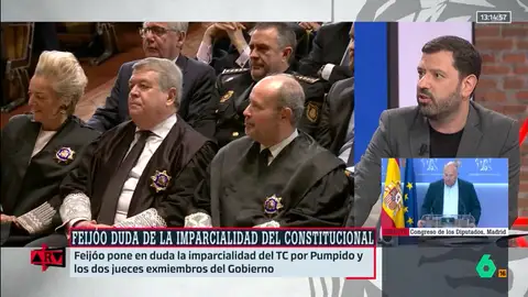 Valdivia, tras dudar Feijóo del Constitucional: "No hay mayor ataque a los jueces que criticar así al máximo galante de la Constitución"