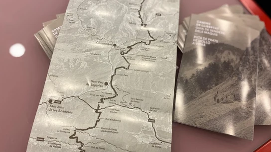 Nueva ruta de los maquis de 75,2 kilómetros, entre Prats de Molló y Vidrà Nueva ruta de los maquis de 75,2 kilómetros, entre Prats de Molló y Vidrà