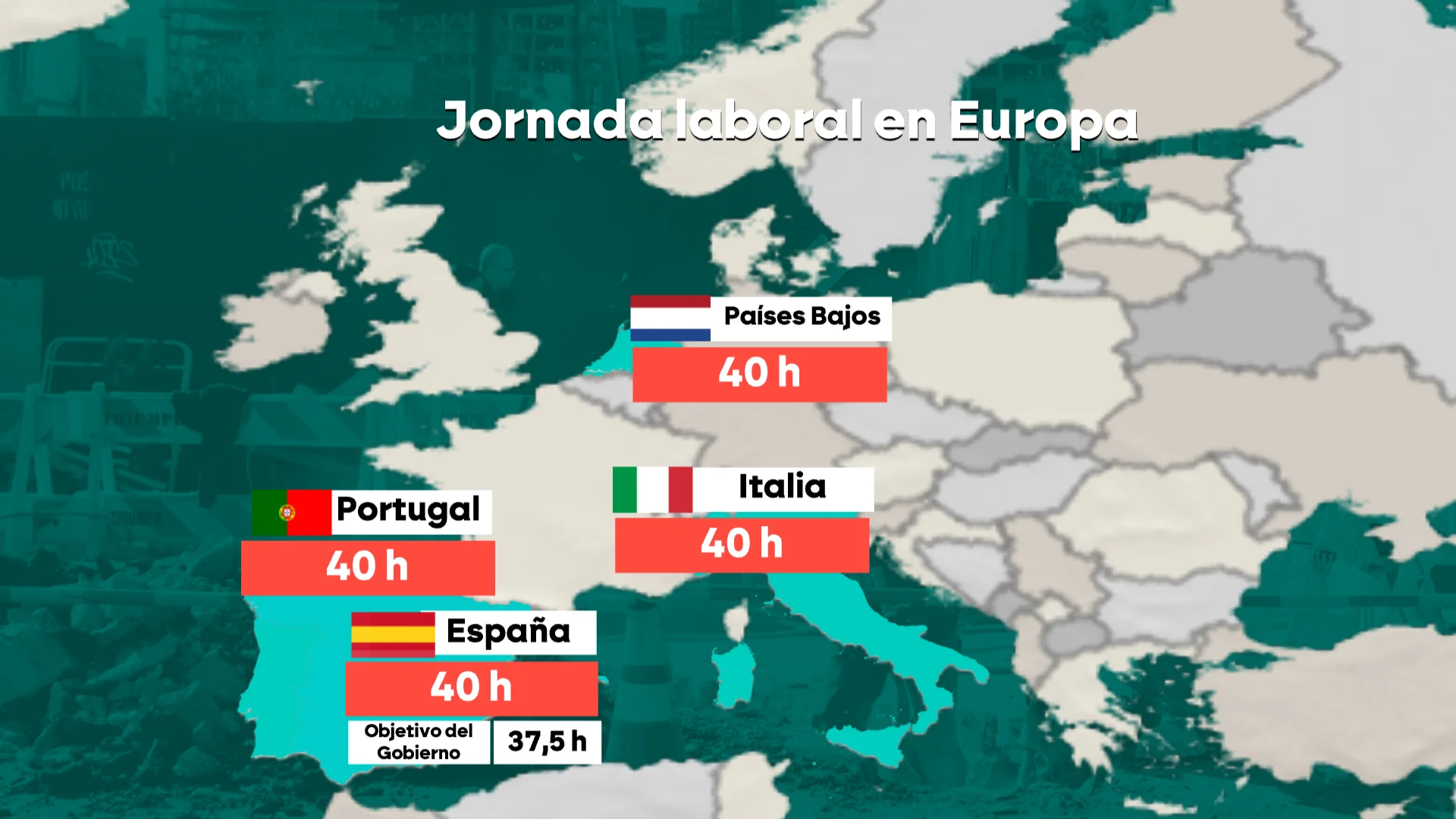Jornada laboral en Europa