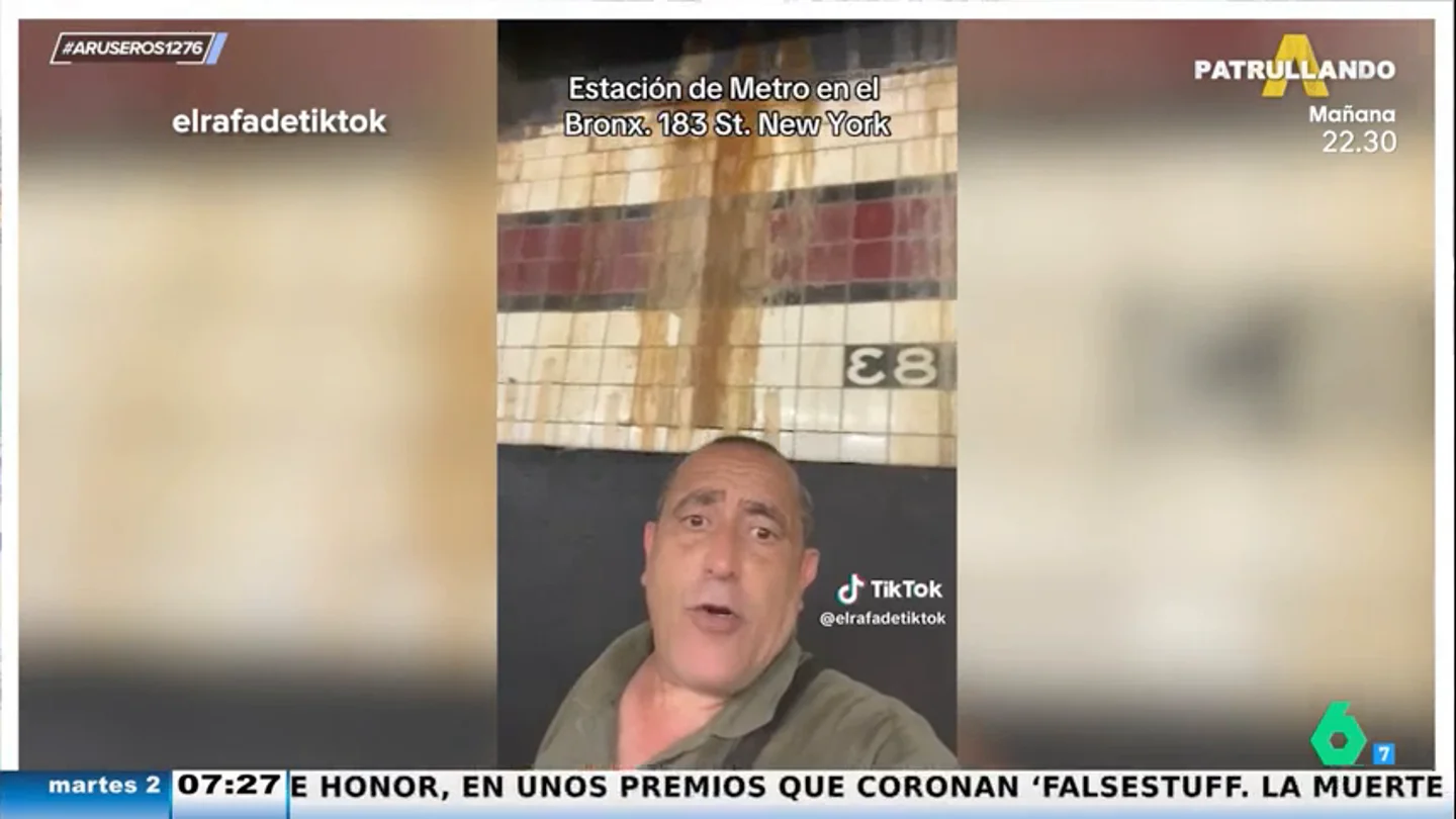 El vídeo viral de un tiktoker que muestra cómo está el Metro en Nueva York: "Enseño la realidad" El vídeo viral de un tiktoker que muestra cómo está el Metro en Nueva York: "Enseño la realidad"