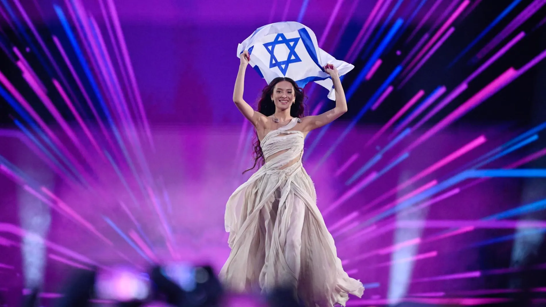 La cantante Eden Golan, representante de Israel en la 68ª edición de Eurovisión.