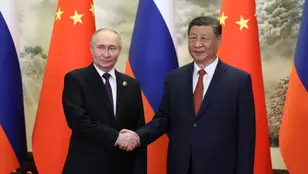 Vladimir Putin y Xi Jinping durante su último encuentro en China.