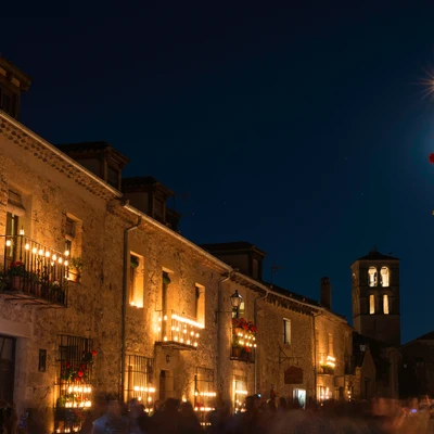 La Noche de las Velas de Pedraza, en Segovia