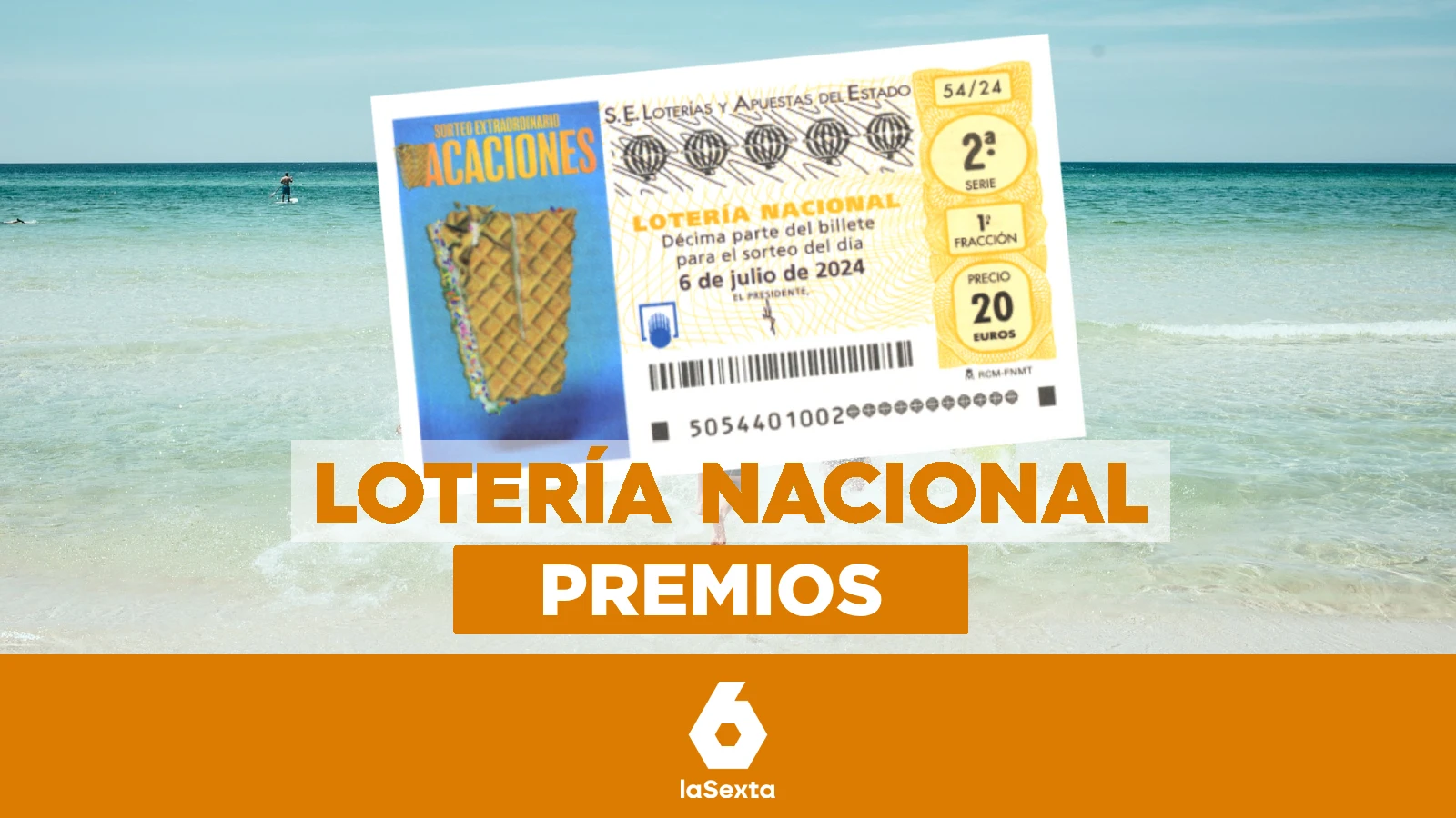 Estos son todos los premios de la Lotería Nacional de Vacaciones 2024