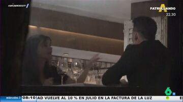 Difunden imágenes de una tensa conversación entre María José Suárez y Escassi antes de terminar su relación