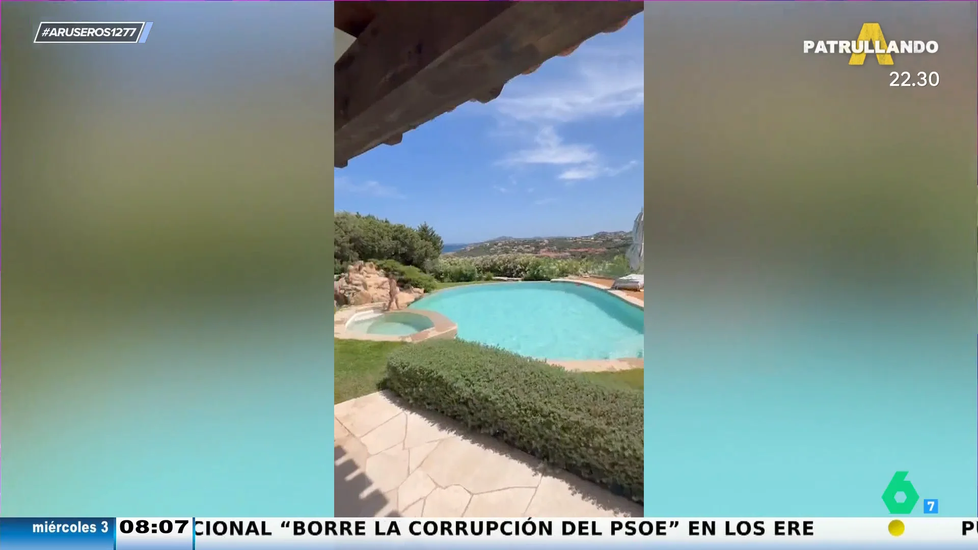 Alice Campello comparte en redes la lujosa villa en Porto Cervo donde pasa las vacaciones junto a Álvaro Morata