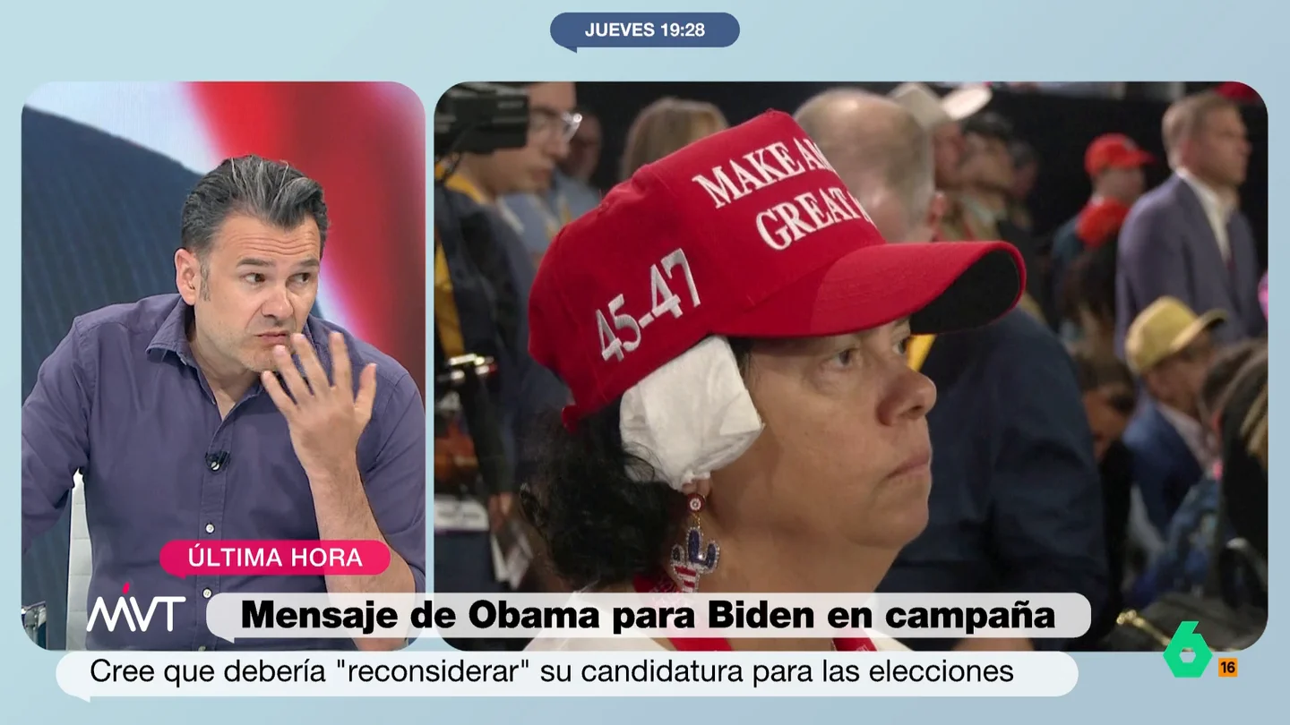 Gente con apósito en la oreja como Trump Gente con apósito en la oreja como Trump