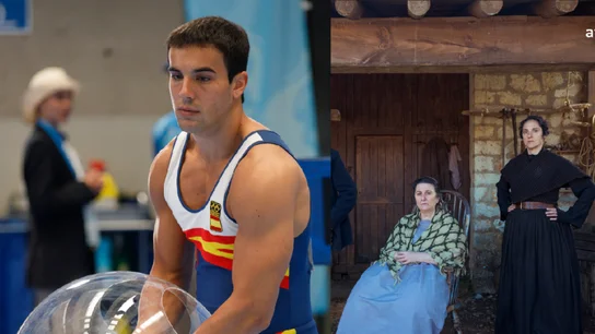 Imágenes de las series de atresplayer: 'El gran salto' y 'La sombra de la tierra' Imágenes de las series de atresplayer: 'El gran salto' y 'La sombra de la tierra'