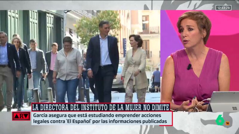 ARV- Tania Sánchez recuerda la importancia de los puntos violeta tras la polémica con Isabel García: "Protegen a muchas mujeres"