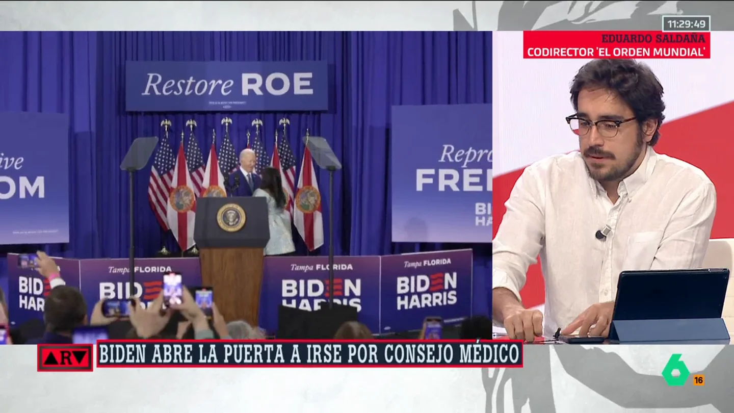 La reflexión de Eduardo Saldaña sobre Biden La reflexión de Eduardo Saldaña sobre Biden