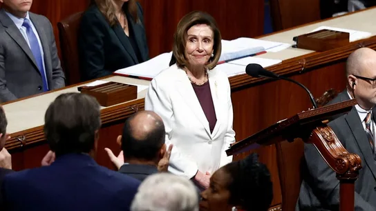 La presidenta de la Cámara de Representantes estadounidense, Nancy Pelosi. La presidenta de la Cámara de Representantes estadounidense, Nancy Pelosi.