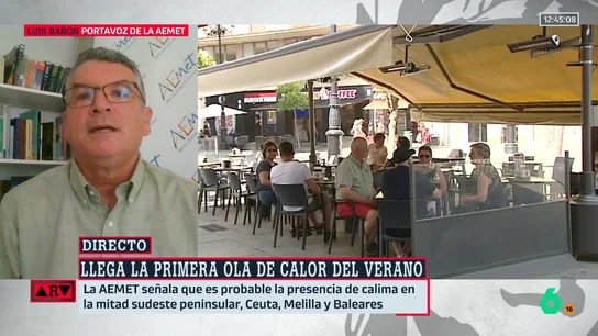 Luis Bañón, portavoz de Aemet Luis Bañón, portavoz de Aemet