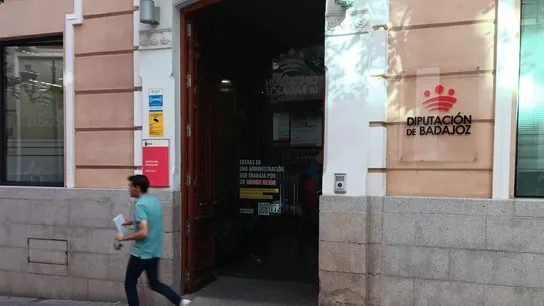 Fachada de la Diputación de Badajoz Fachada de la Diputación de Badajoz