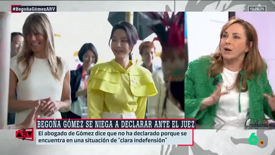 ARV- Angélica Rubio, sobre Ayuso: "¿Qué estaría diciendo si Begoña Gómez se hubiese declarado culpable de dos delitos como su pareja?" ARV- Angélica Rubio, sobre Ayuso: "¿Qué estaría diciendo si Begoña Gómez se hubiese declarado culpable de dos delitos como su pareja?"