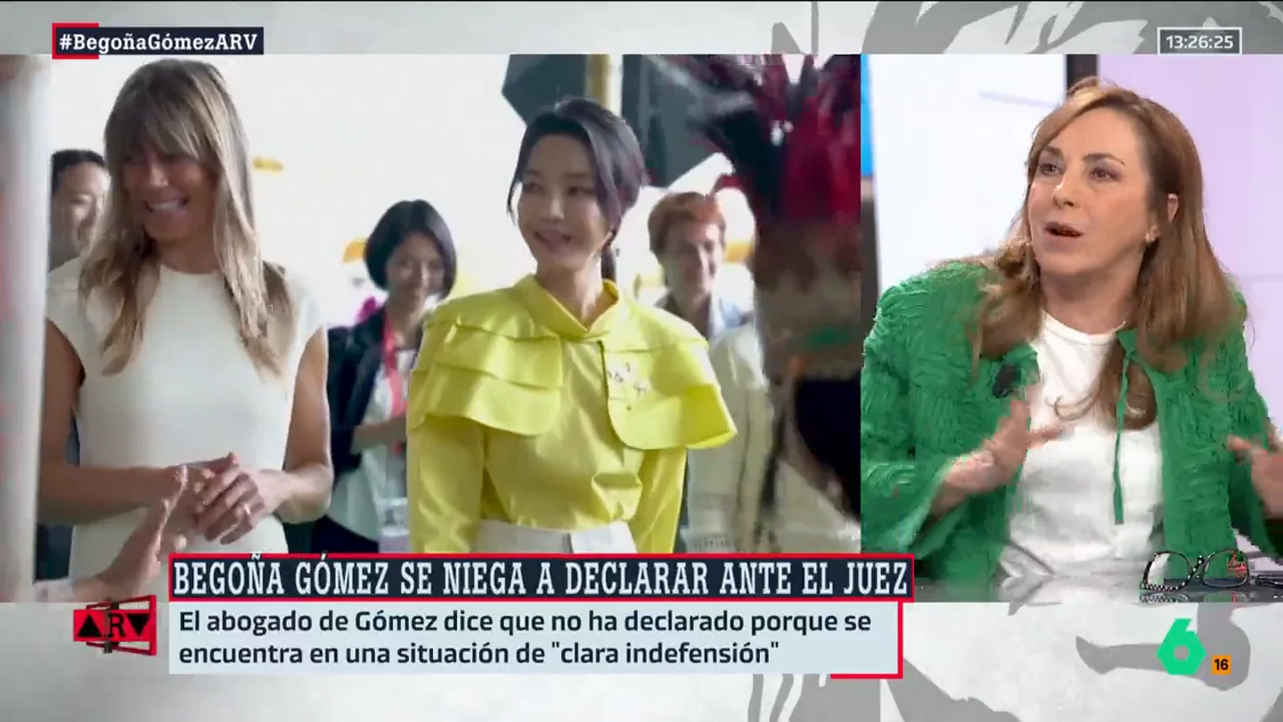 ARV- Angélica Rubio, sobre Ayuso: "¿Qué estaría diciendo si Begoña Gómez se hubiese declarado culpable de dos delitos como su pareja?" ARV- Angélica Rubio, sobre Ayuso: "¿Qué estaría diciendo si Begoña Gómez se hubiese declarado culpable de dos delitos como su pareja?"