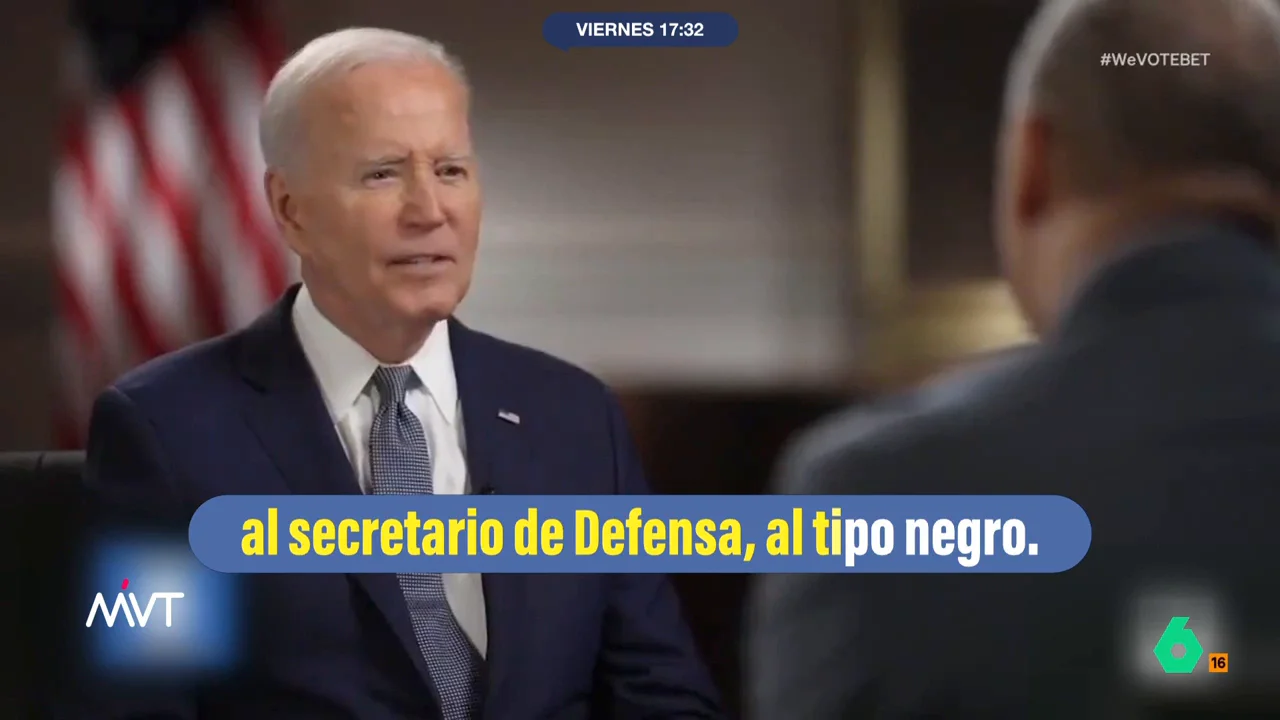 lapsus entrevista biden