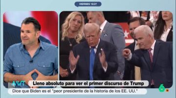 Iñaki López, sobre el discurso de Donald Trump: "Promete paz si gana y me parece una amenaza velada"