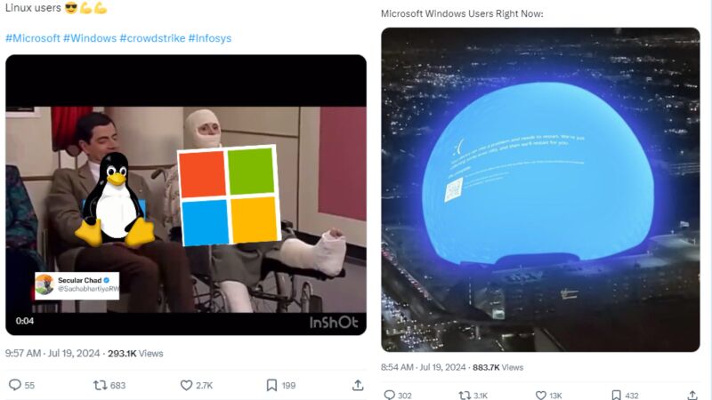 Estos son los mejores memes que nos está dejando Twitter tras la caída Microsoft