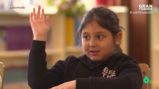 Una niña explica a Thais Villas por qué quiere ser madre soltera Una niña explica a Thais Villas por qué quiere ser madre soltera