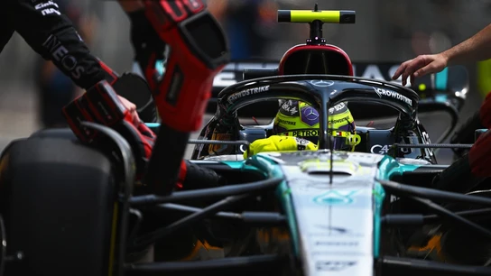 Lewis Hamilton, en el Mercedes Lewis Hamilton, en el Mercedes