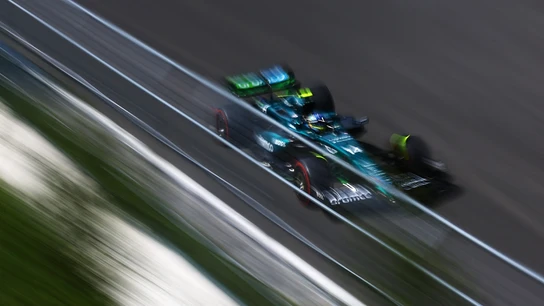 Alonso, en el AMR24 Alonso, en el AMR24