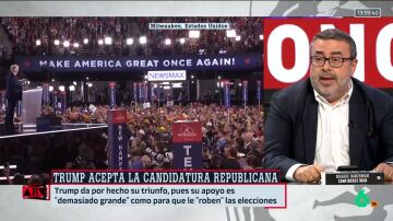 ARV-Pedro Rodríguez advierte sobre el cambio de Trump en estas elecciones: "Ahora va en serio"