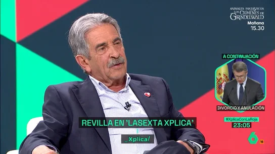 Revilla, en laSexta Xplica Revilla, en laSexta Xplica