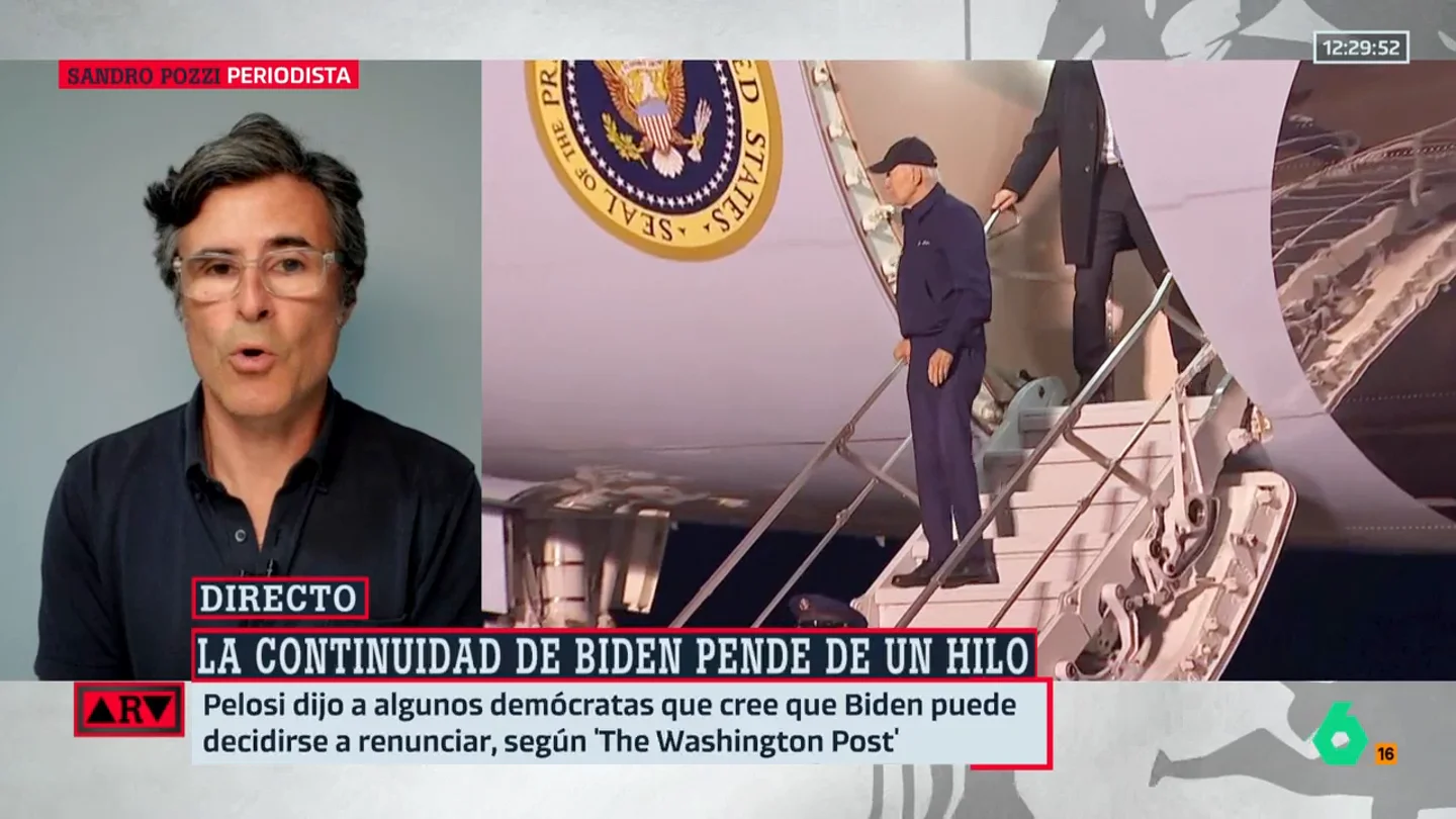 ARV- Sandro Pozzi desvela por qué Kamala Harris no puede dejar su cargo si Biden se retira ARV- Sandro Pozzi desvela por qué Kamala Harris no puede dejar su cargo si Biden se retira