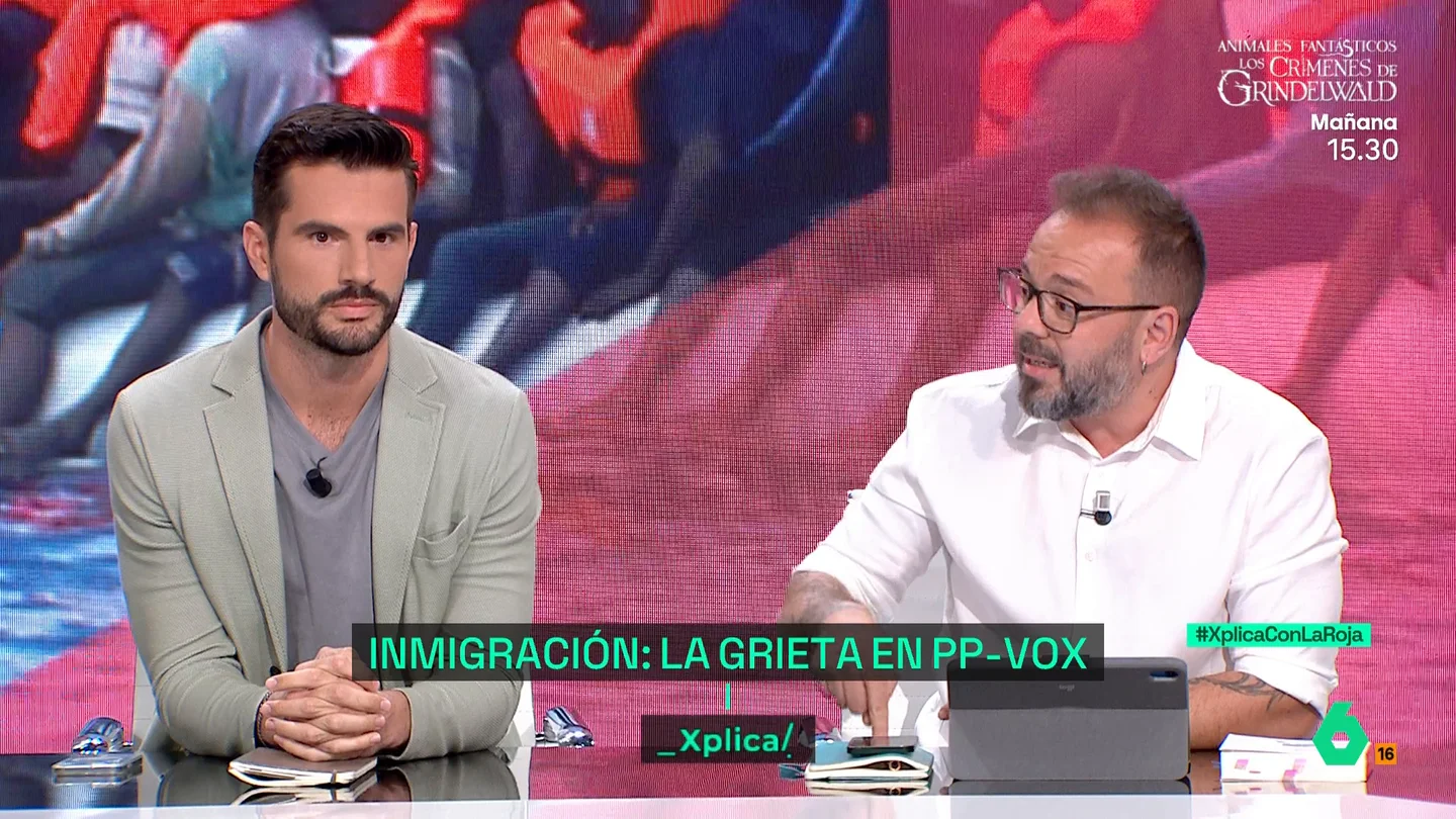 Antonio Maestre y Borja Aitor en laSexta Xplica Antonio Maestre y Borja Aitor en laSexta Xplica