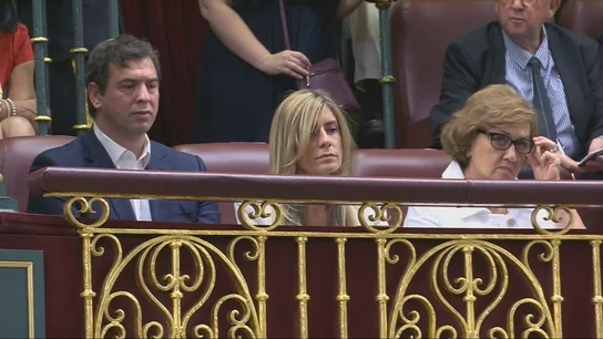 Hermano de Pedro Sánchez en el Congreso. Hermano de Pedro Sánchez en el Congreso.