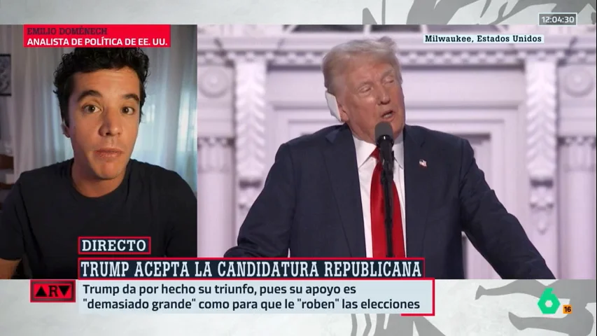 ARV- Doménech analiza las 'dos caras' de Trump: "Cuando le vienen sus instintos empiezan sus mentiras"