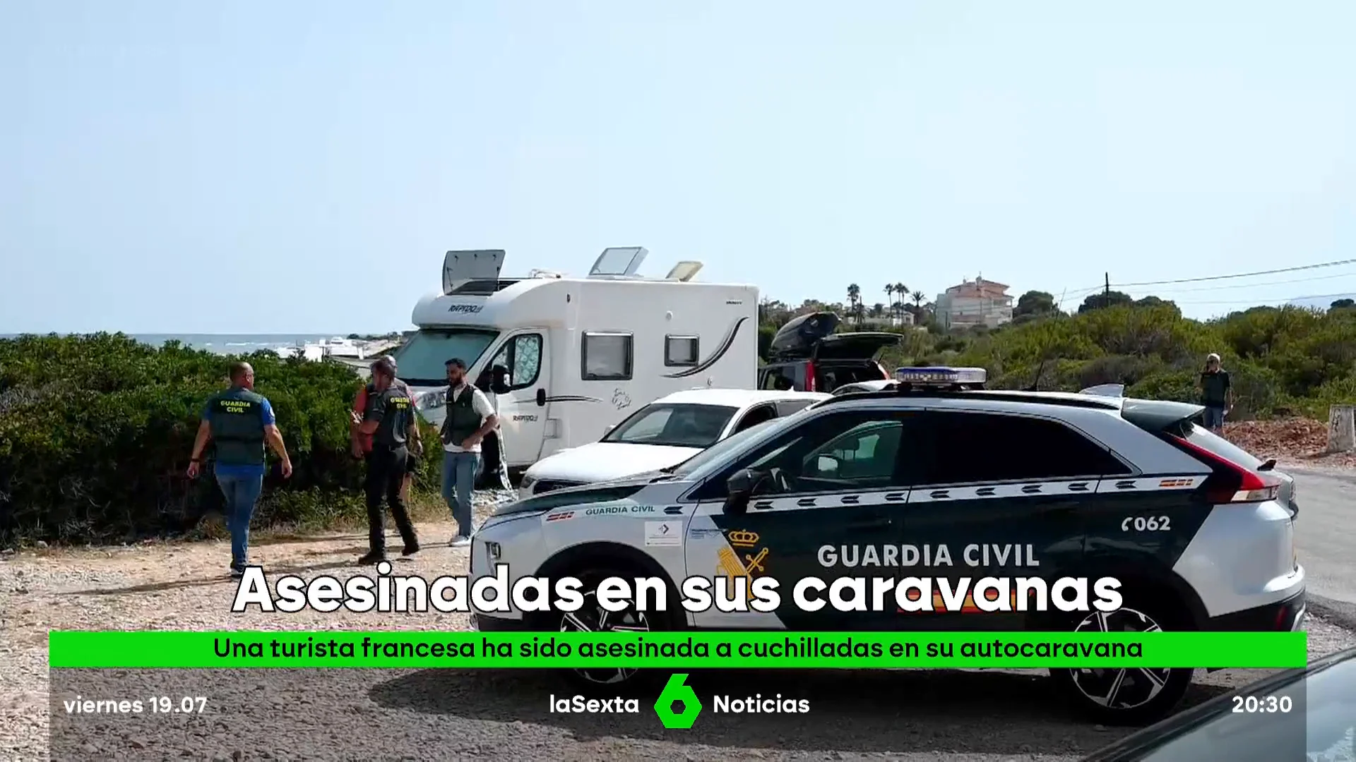 Asesinadas en su caravana