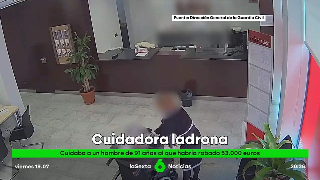cuidadora anciano 